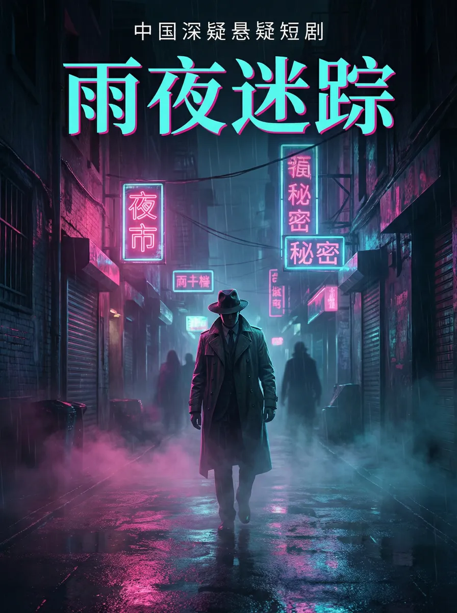 湿濡的女人 悬疑追踪短剧 - 雨夜迷踪海报